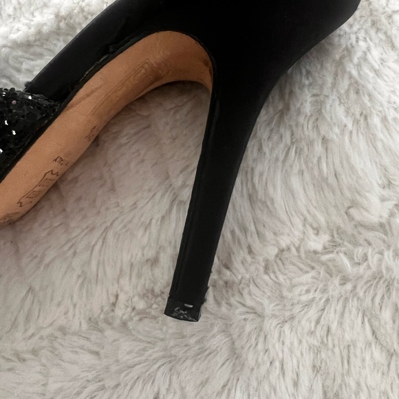 Jimmy Choo glitter sequined heels. Beautiful!  Great condition. Size 36 1/2 - Picture 5 of 7